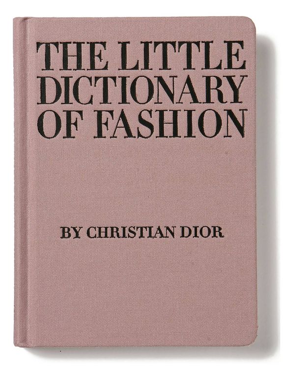 'The little dictionary of fashion'. 