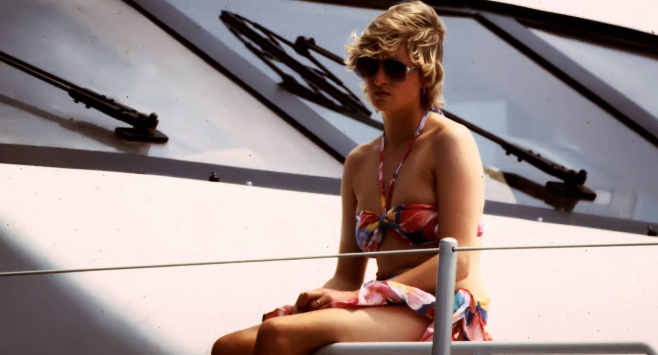 Diana durante sus vacaciones en Palma. (Gtres)