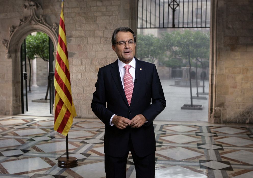 Foto: El presidente de la Generalitat de Cataluña, Artur Mas (EFE)