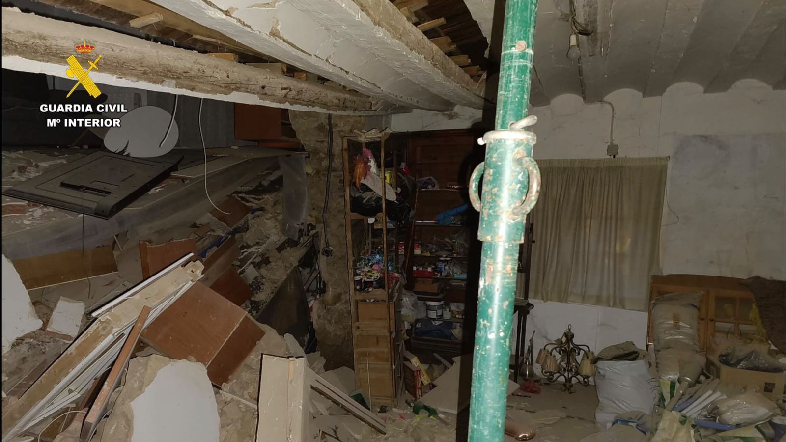 Al menos 11 heridos por el derrumbe de un bar en San Vicente de la Sonsierra (La Rioja)