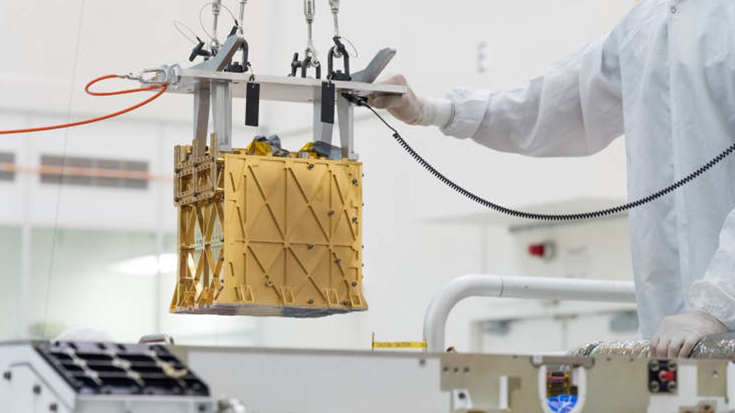MOXIE la máquina que produce oxígeno en Marte (NASA)