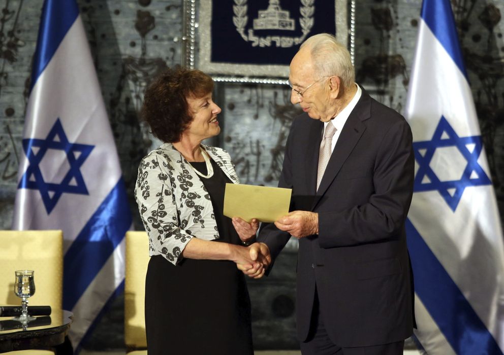 Foto: La gobernadora del Banco de Israel, Karnit Flug