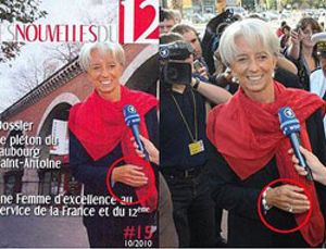 Photoshop para parecer austera: a la ministra de Economía francesa le ‘borran’ las joyas