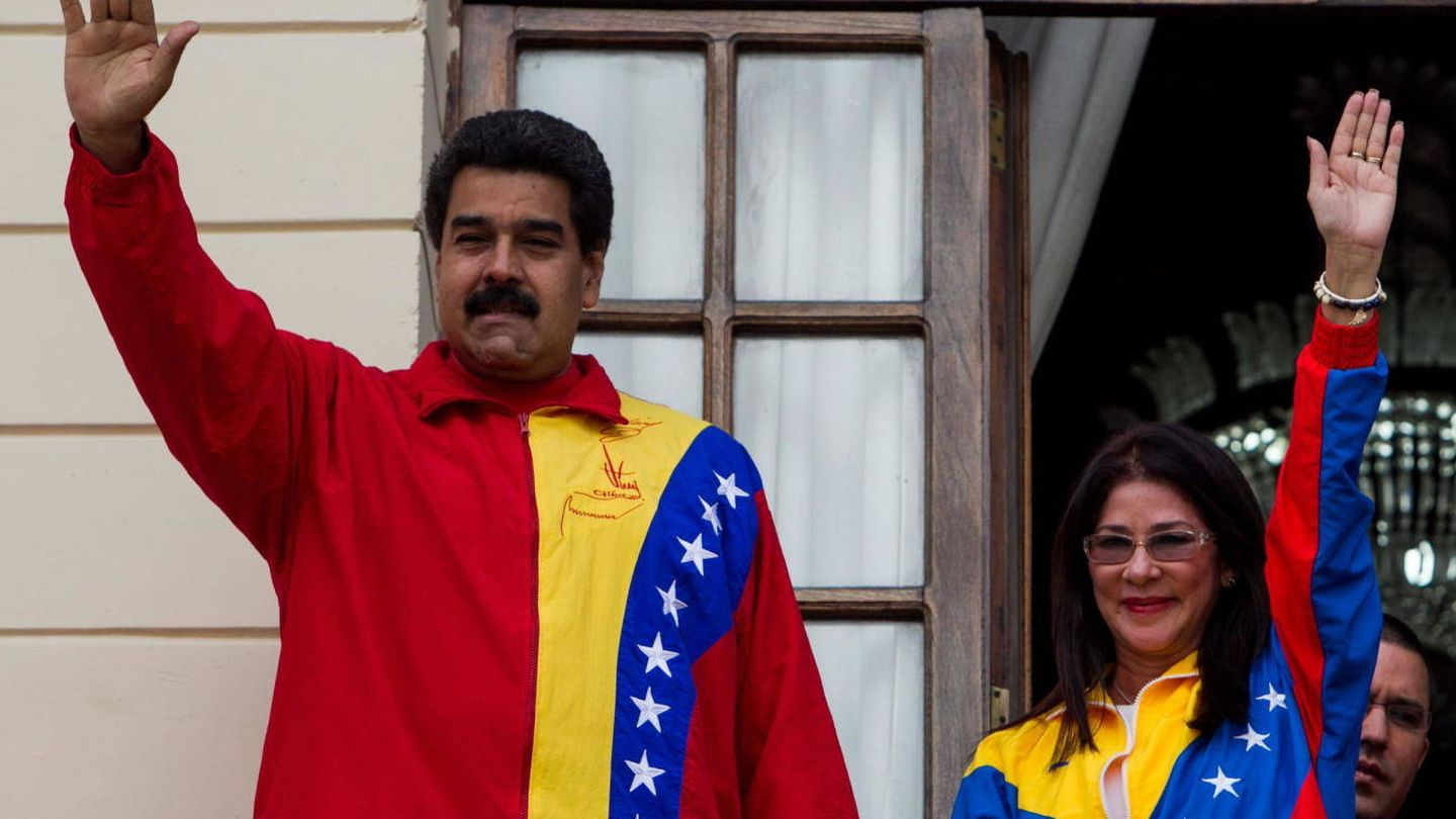  Nicolás Maduro y Cilia Flores. (EFE)