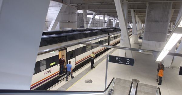 Foto: Estación de tren de Vigo - Urzáiz. (EFE)
