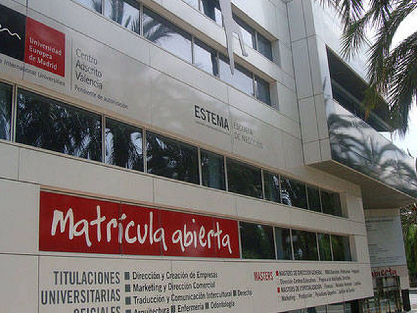 Actual sede de la Universidad Europea en Valencia. (UEV)