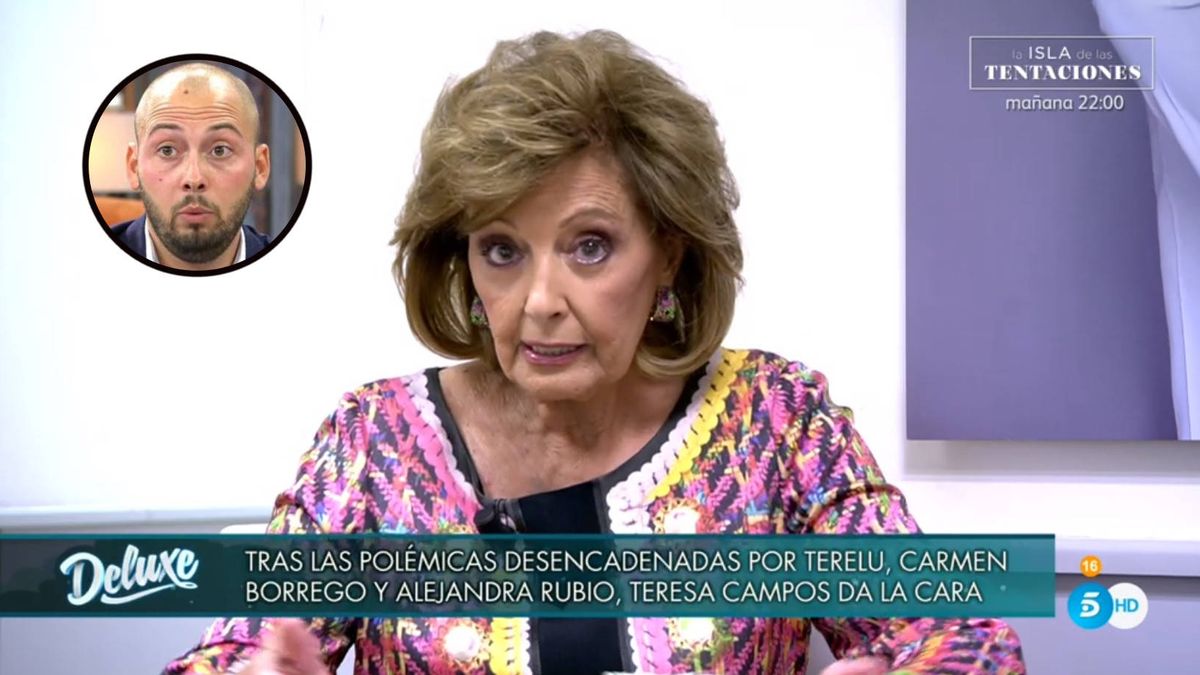 María Teresa Campos carga contra José Antonio Avilés por criticar a 'Sábado Deluxe'