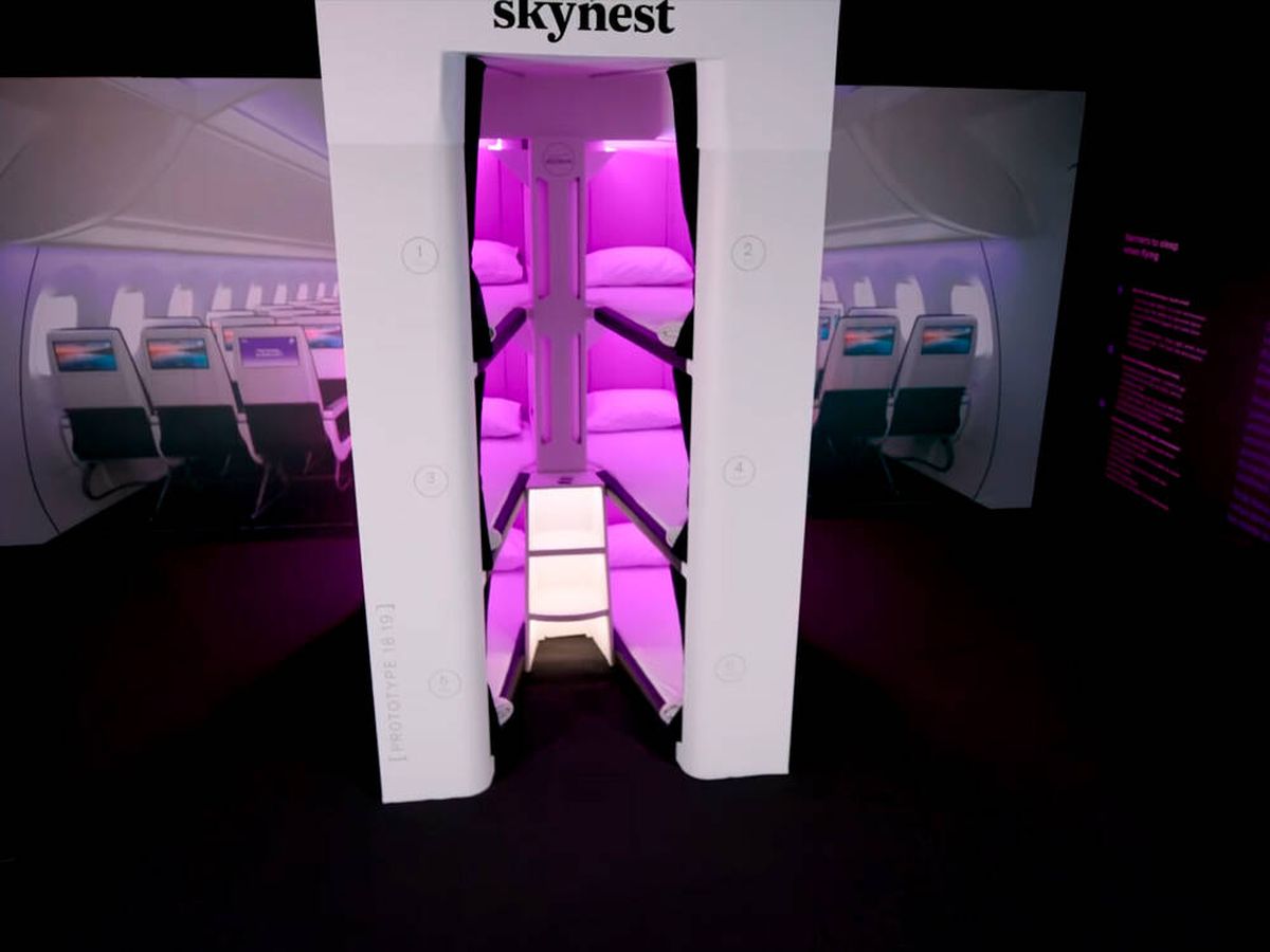 Foto: Skynest, la última innovación en la aviación (Youtube)