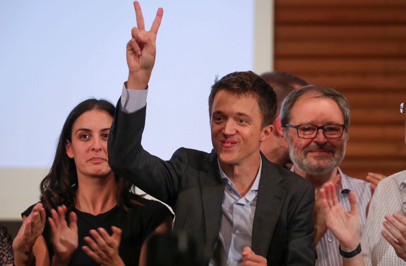 Errejón, durante el acto de presentación de su candidatura. (Reuters)