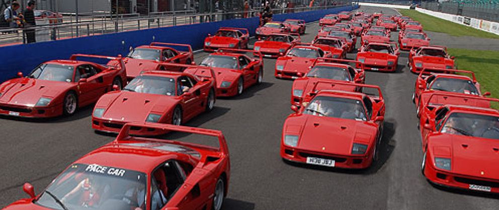 Foto: 1000 Ferrari en Silverstone