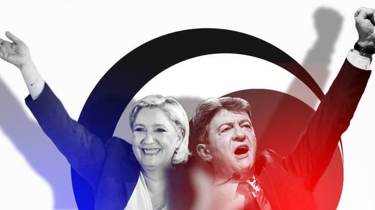 Pánico en media Europa: una final Le Pen contra Mélenchon es posible