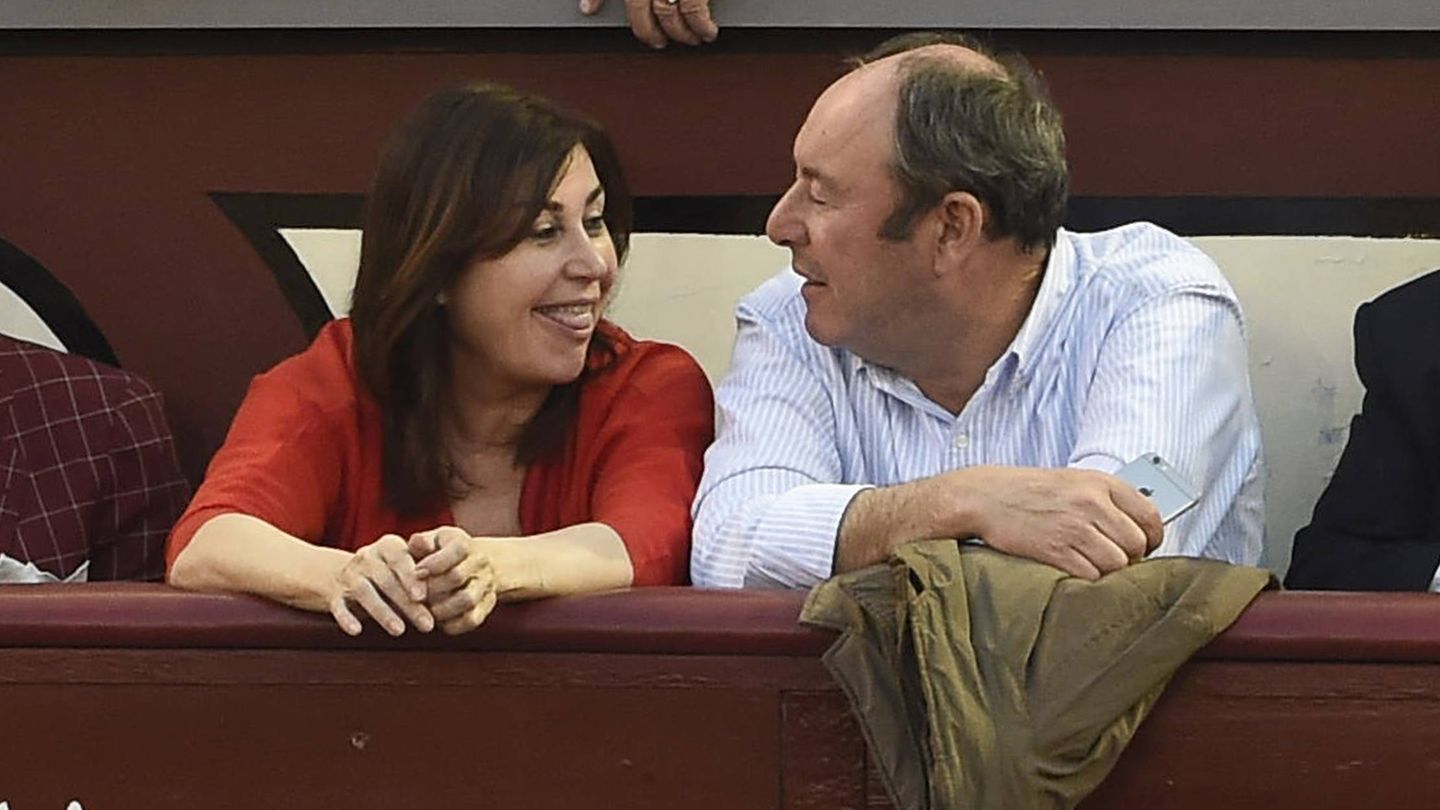 Carmen Martínez-Bordiú y Luis Miguel Rodríguez.