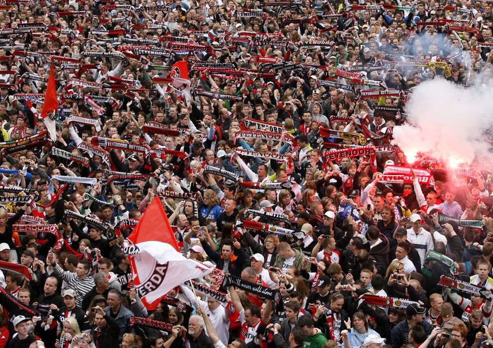 Foto: La afición del Feyenoord es la de las más violentas de Europa (Reuters)
