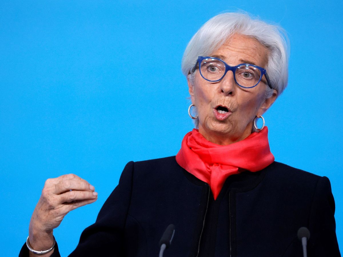 Foto: Christine Lagarde, presidenta del BCE. (EFE/Wottek)