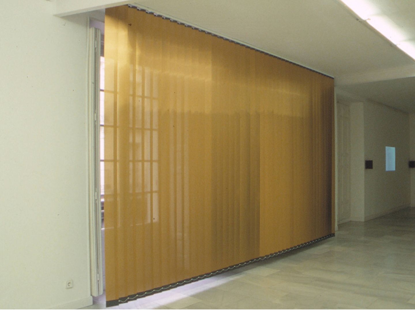 La instalación de Dora García 'Sistema de gradación de lo real', de 2002
