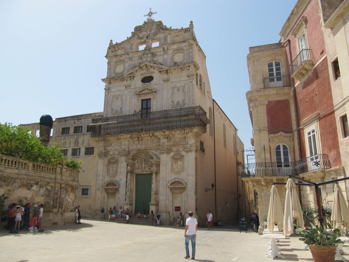 Foto: Iglesia construida en honor a Santa Lucía en la población de Siracusia, en Italia