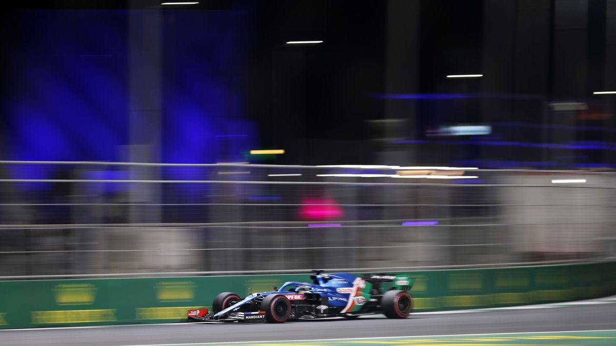 Alonso y Sainz vuelan en Jeddah: "Esto es algo que no he experimentado en mucho tiempo"