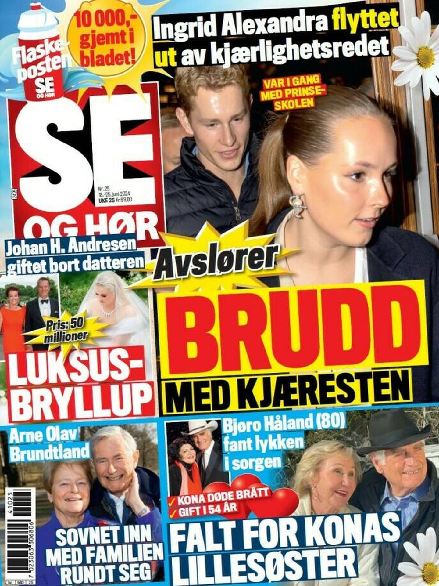 La princesa Ingrid Alexandra y Magnus Heien Haugstad. ('Se og Hør')