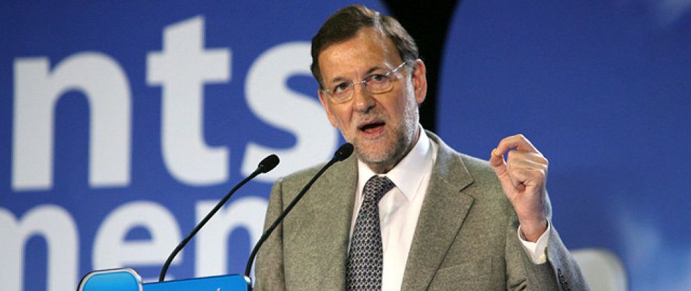 Foto: Rajoy acusa a Mas de alentar el soberanismo por no tener "agallas" para afrontar la situación