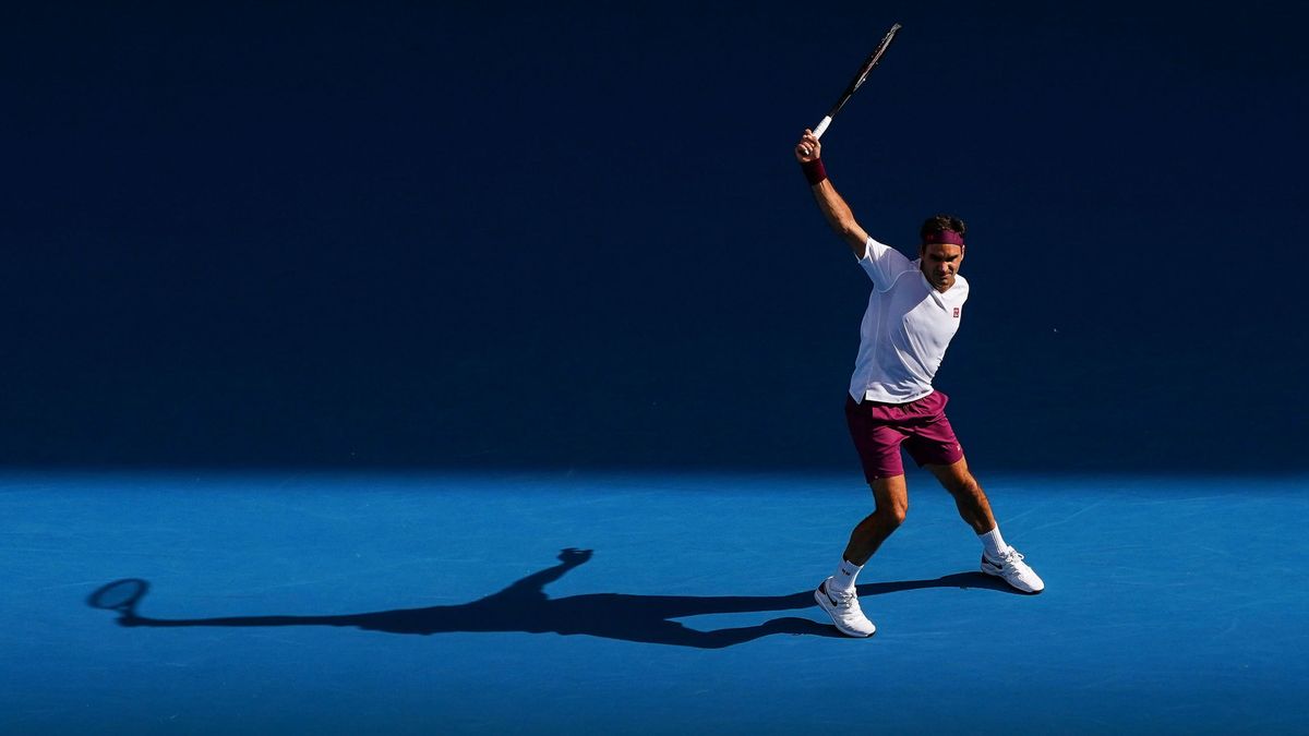Los nervios de un Roger Federer diferente y su "¡fucking ball!" en el Open de Australia