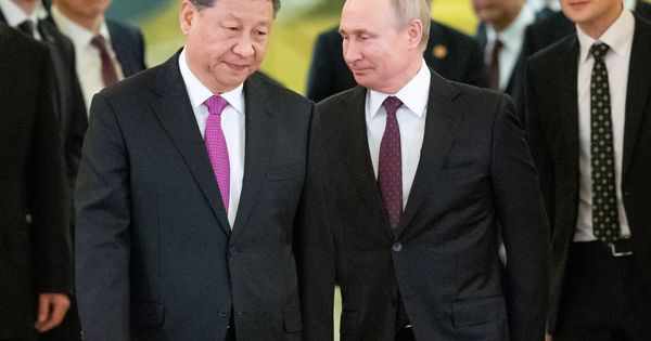 Foto: Xi Jinping y Vladimir Putin. (EFE)