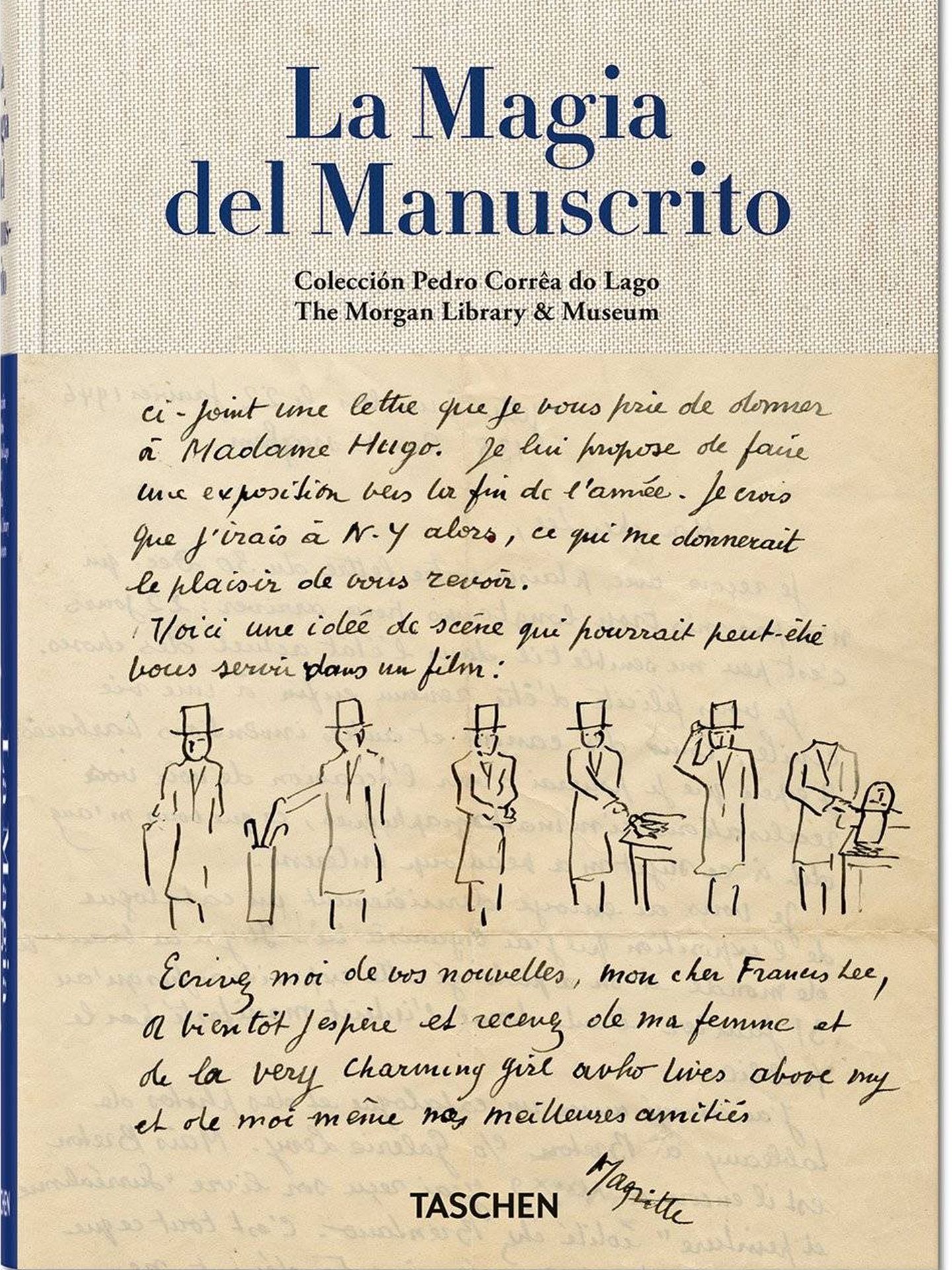 Cubierta de la edición española de 'La Magia del manuscrito'. (Taschen)