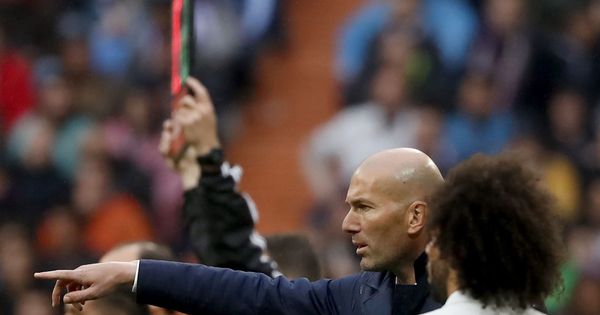 Foto: Marcelo y Zidane en un partido de la anterior etapa. (EFE)