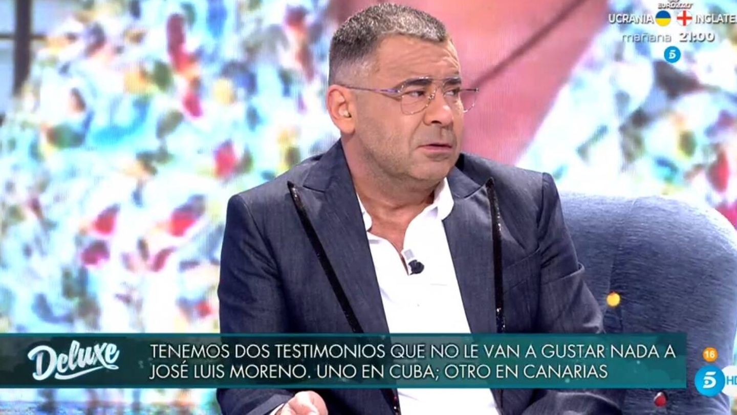 Jorge Javier hablando del futuro de Rociíto. (Telecinco).