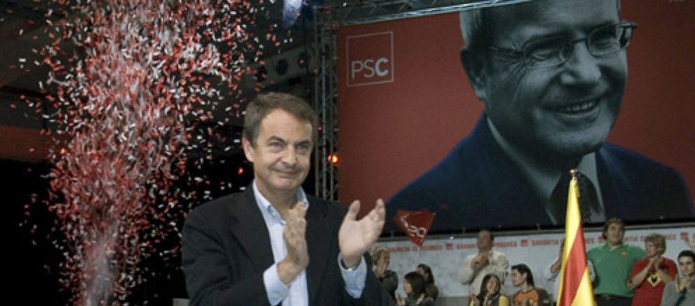 Foto: Zapatero reta a Mas a un debate con Montilla