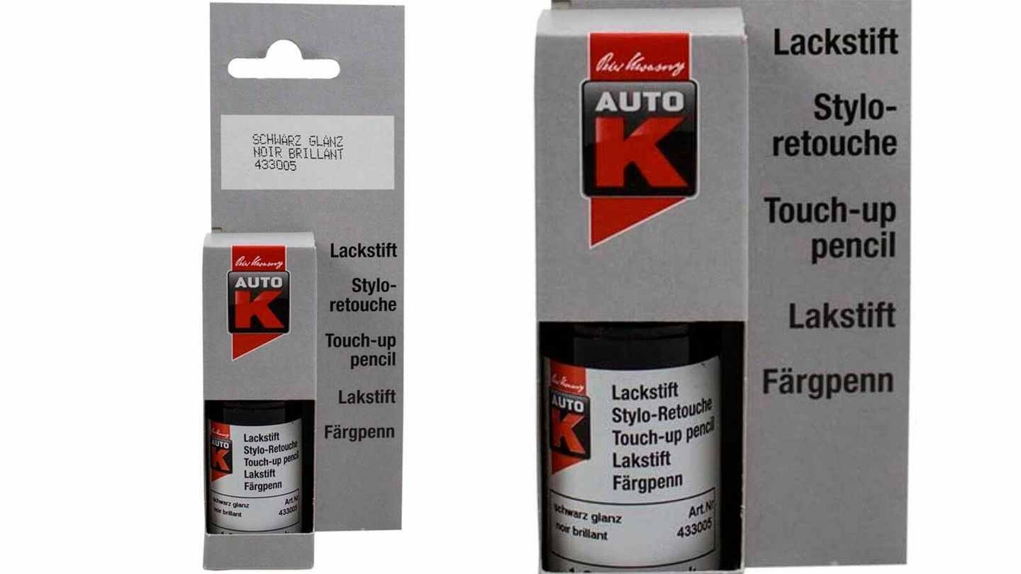 Auto-K Lackstift SCHWARZ GLANZ - Lackstift-Shop - Touch up paint shop