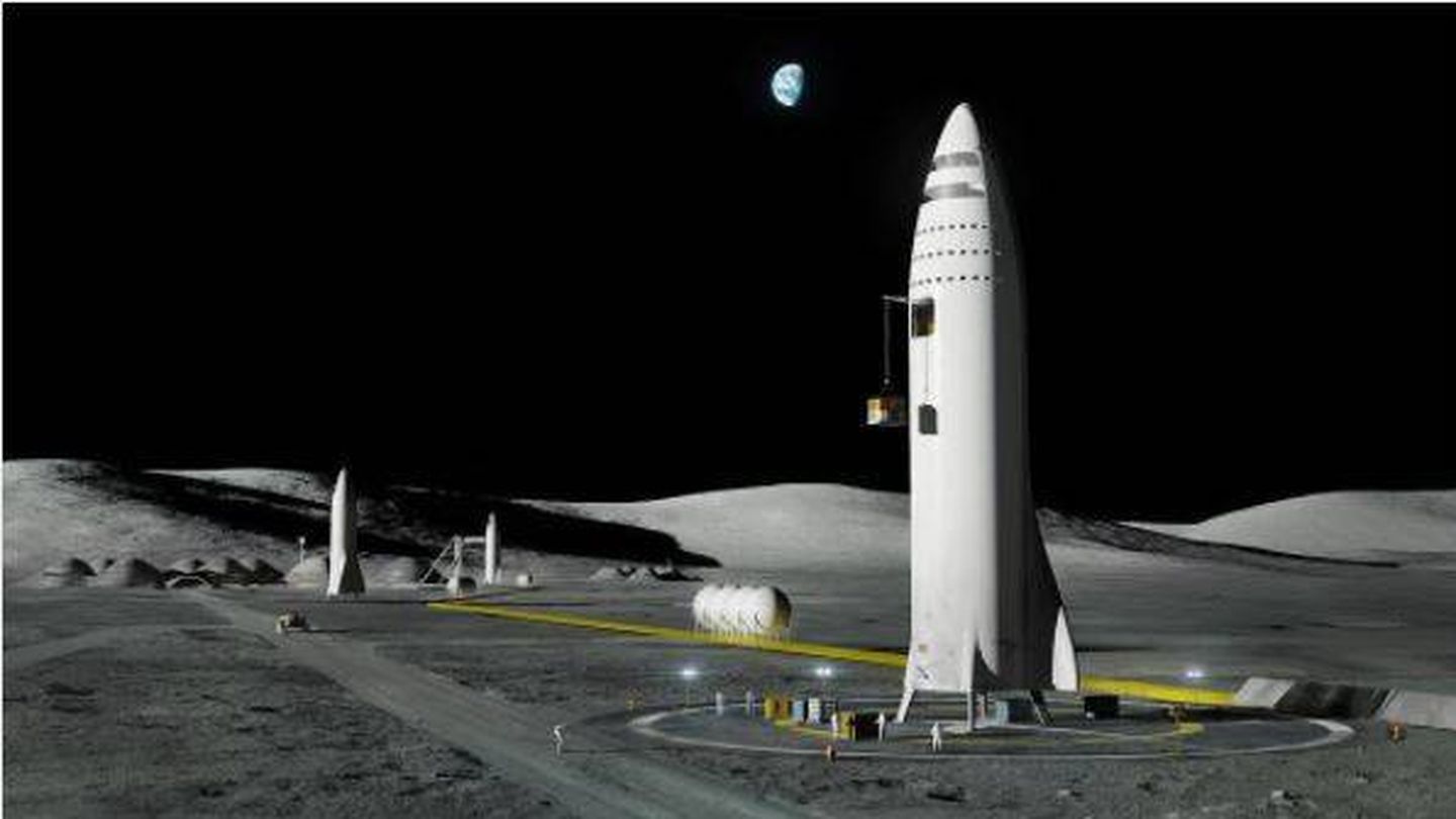 Moon Base Alpha (Space X)