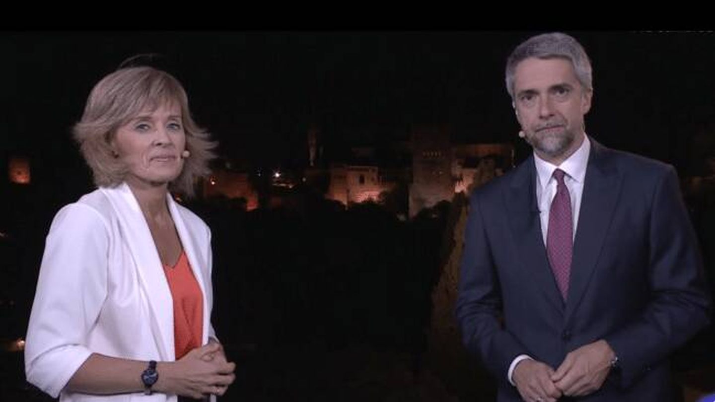  Marta Carazo y Carlos Franganillo. (TVE)