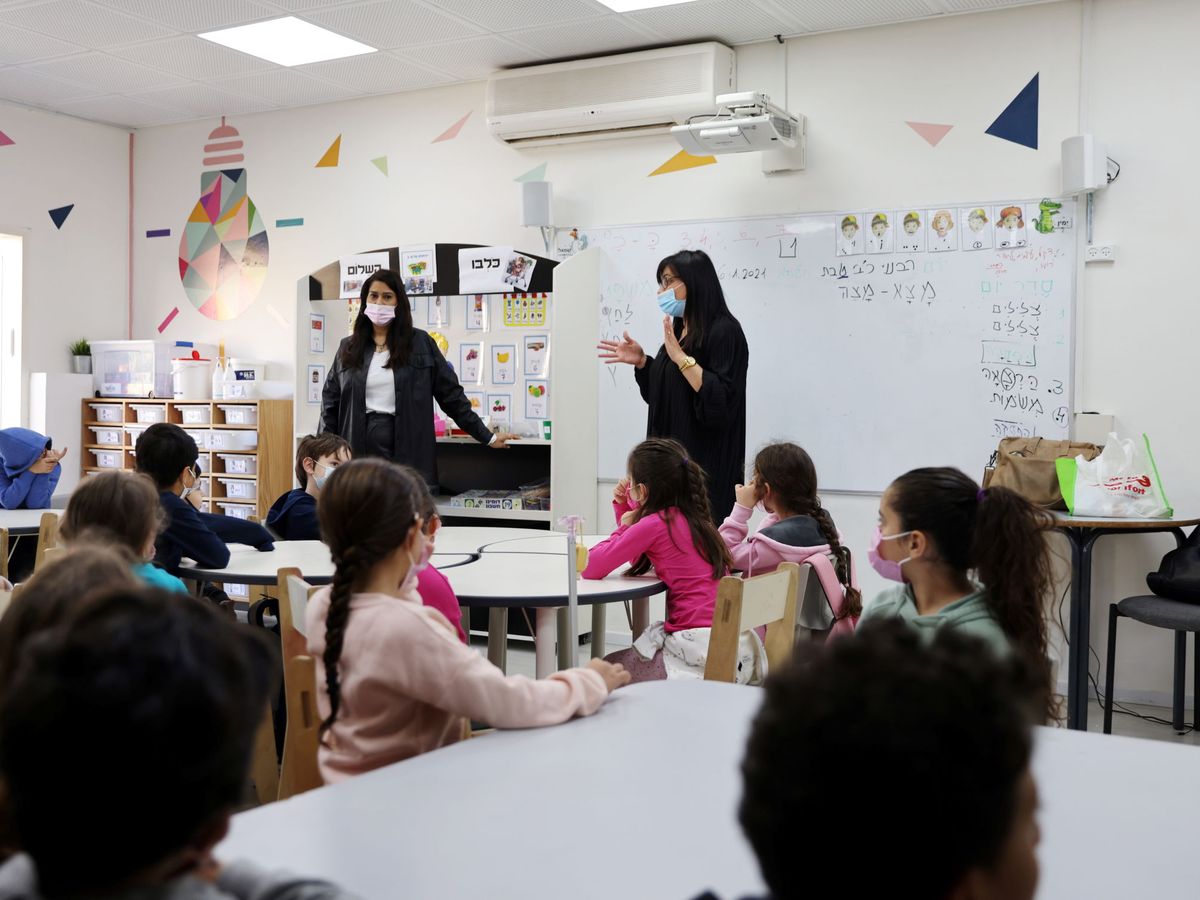 Foto: Un colegio en Mevaseret Zion. (Reuters)
