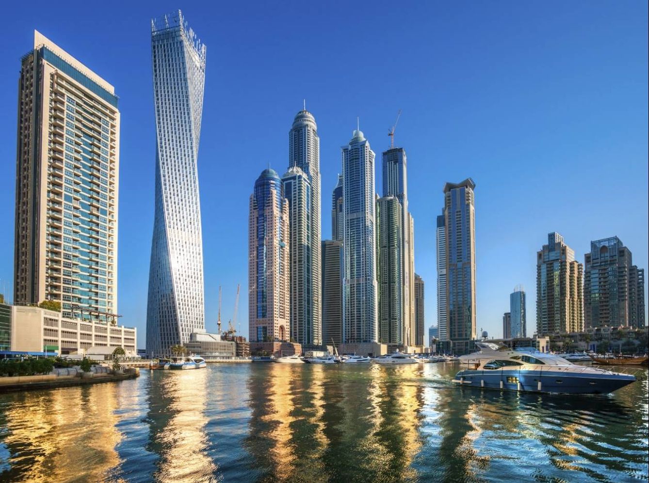 El impresionante skyline de lujo de Dubái
