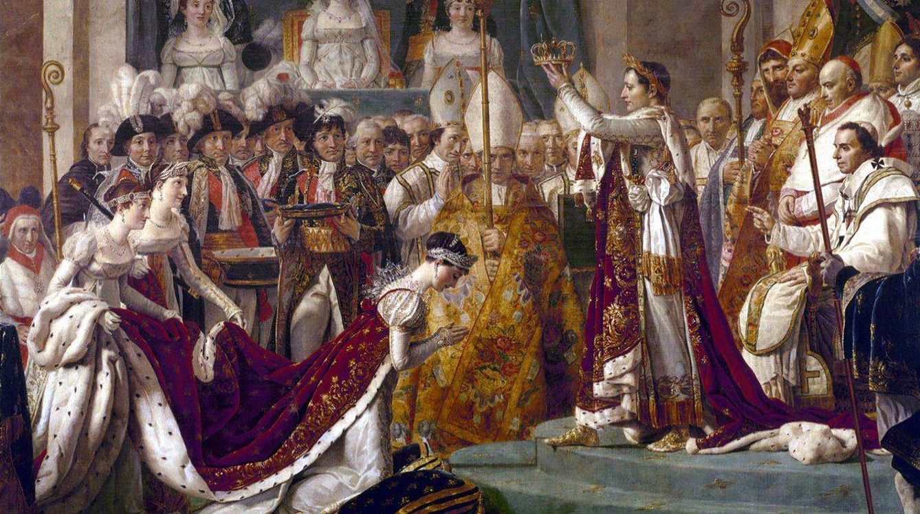 'La coronación de Napoleón'
