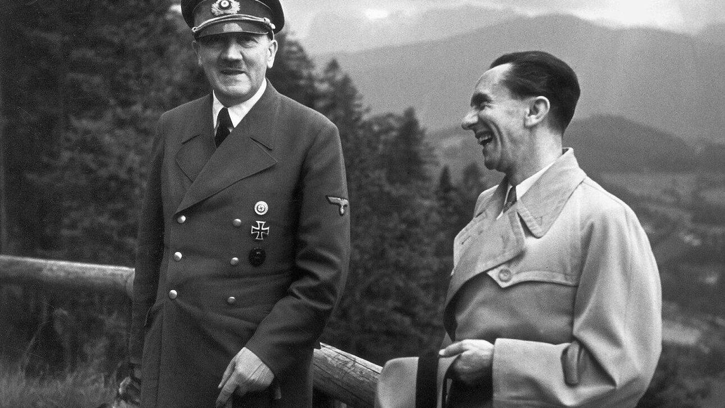 Hitler y Goebbels