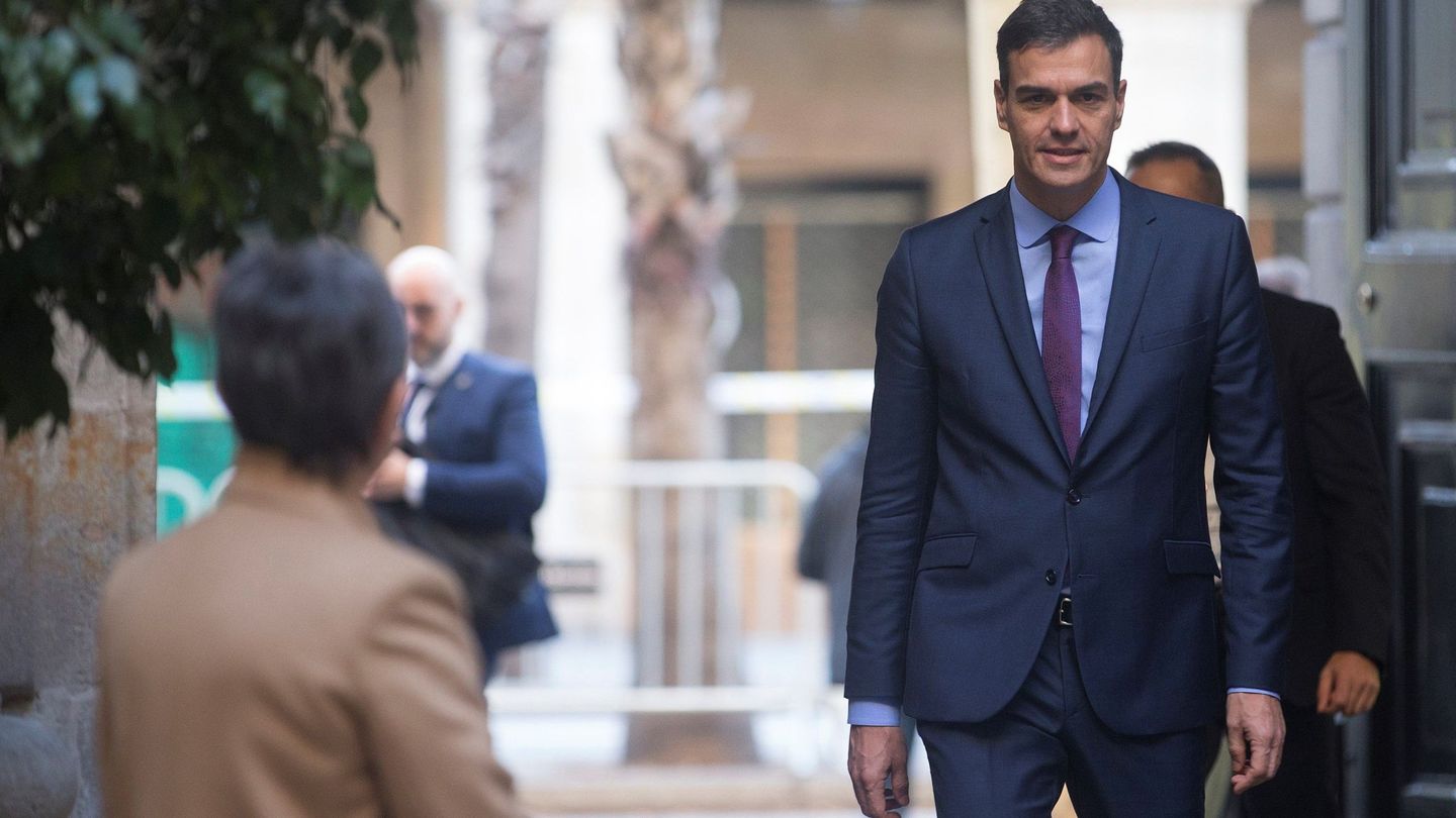 El presidente del Gobierno, Pedro Sánchez, en Barcelona el pasado viernes. (EFE)