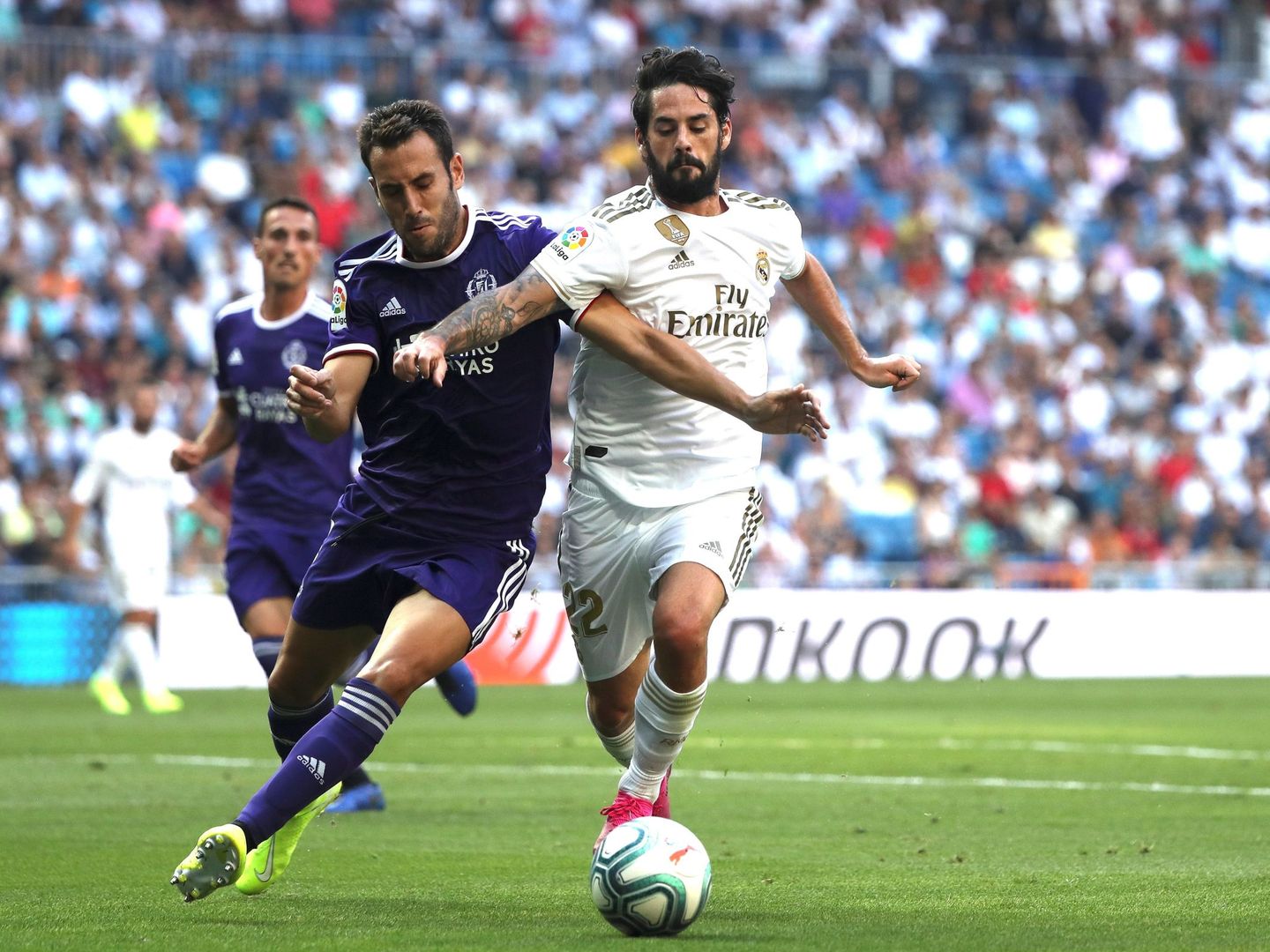 Isco durante el Real Madrid-Real Valladolid de la segunda jornada de Liga. (EFE)