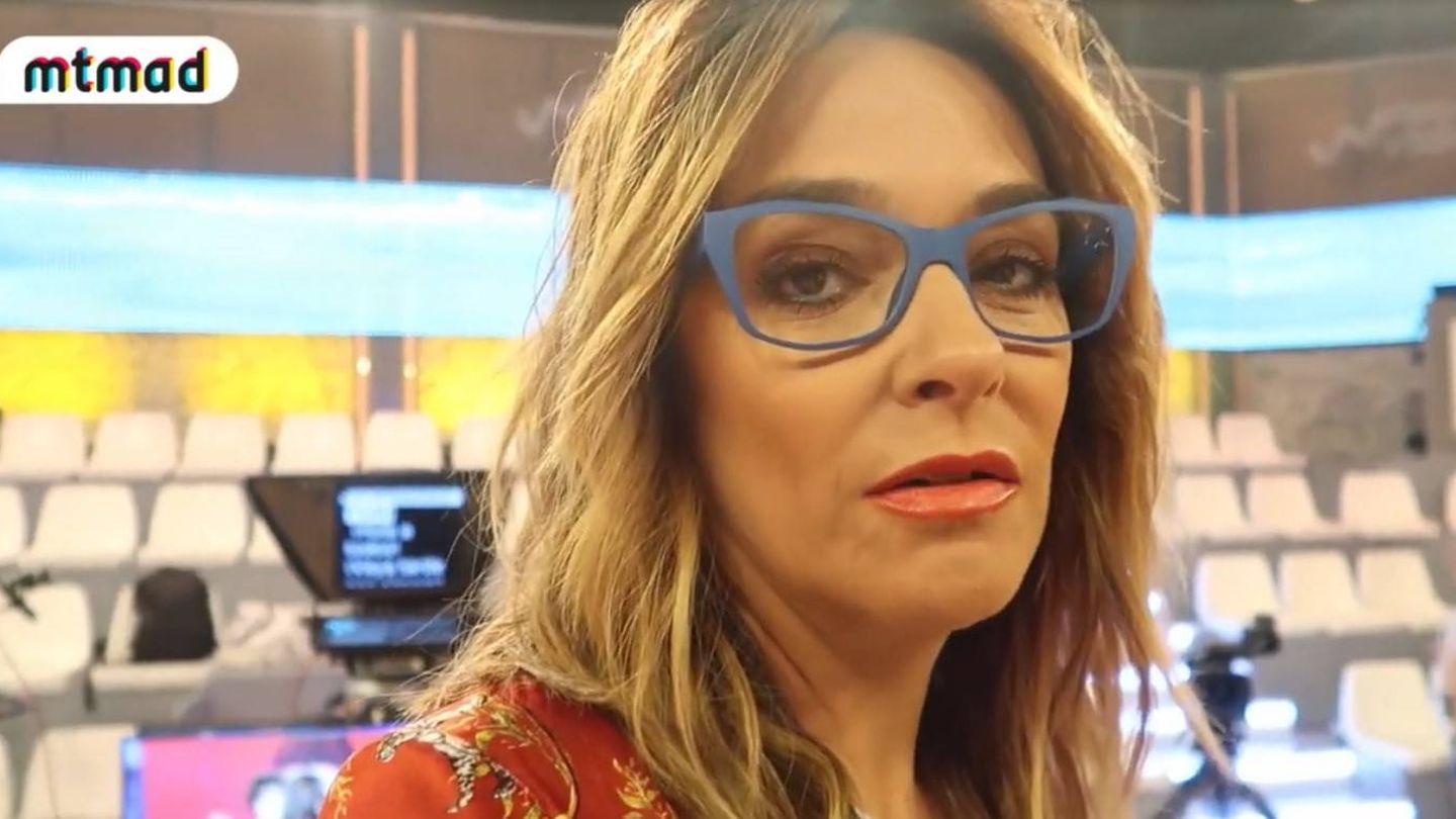 La presentadora Toñi Moreno. (Mediaset)
