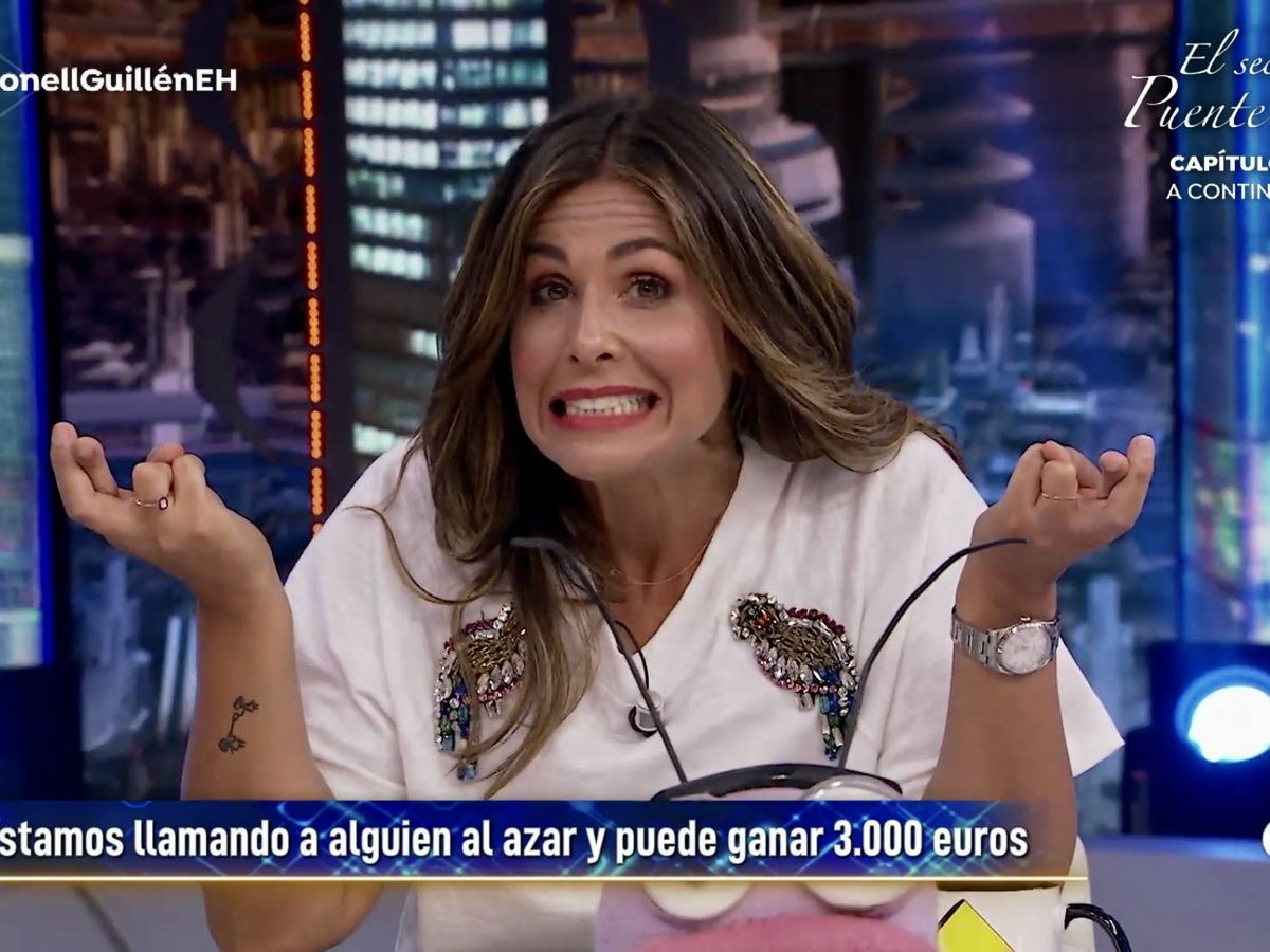 Foto: Nuria Roca en 'El hormiguero'. (Atresmedia Televisión)