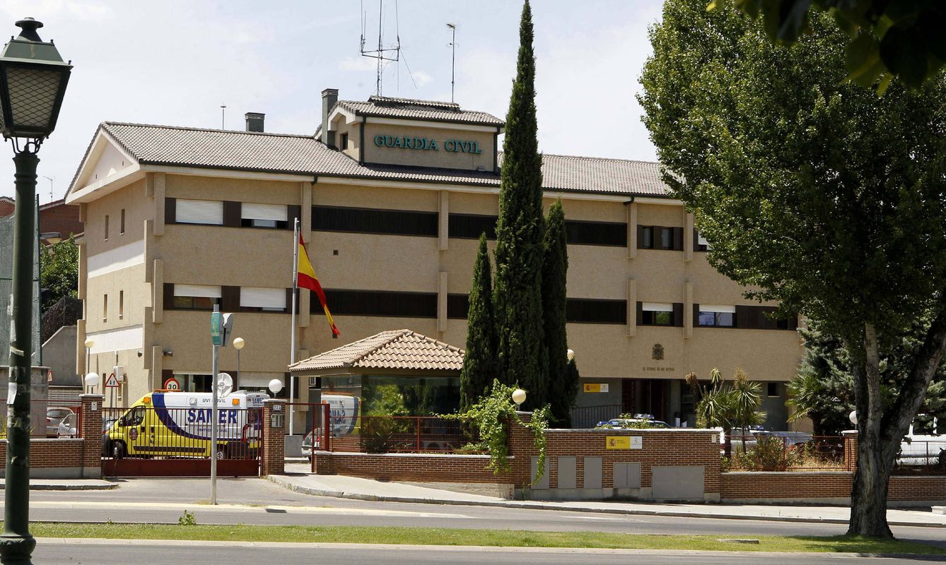 Cuartel de la Guardia Civil de Las Rozas, uno de los más grandes de Madrid.
