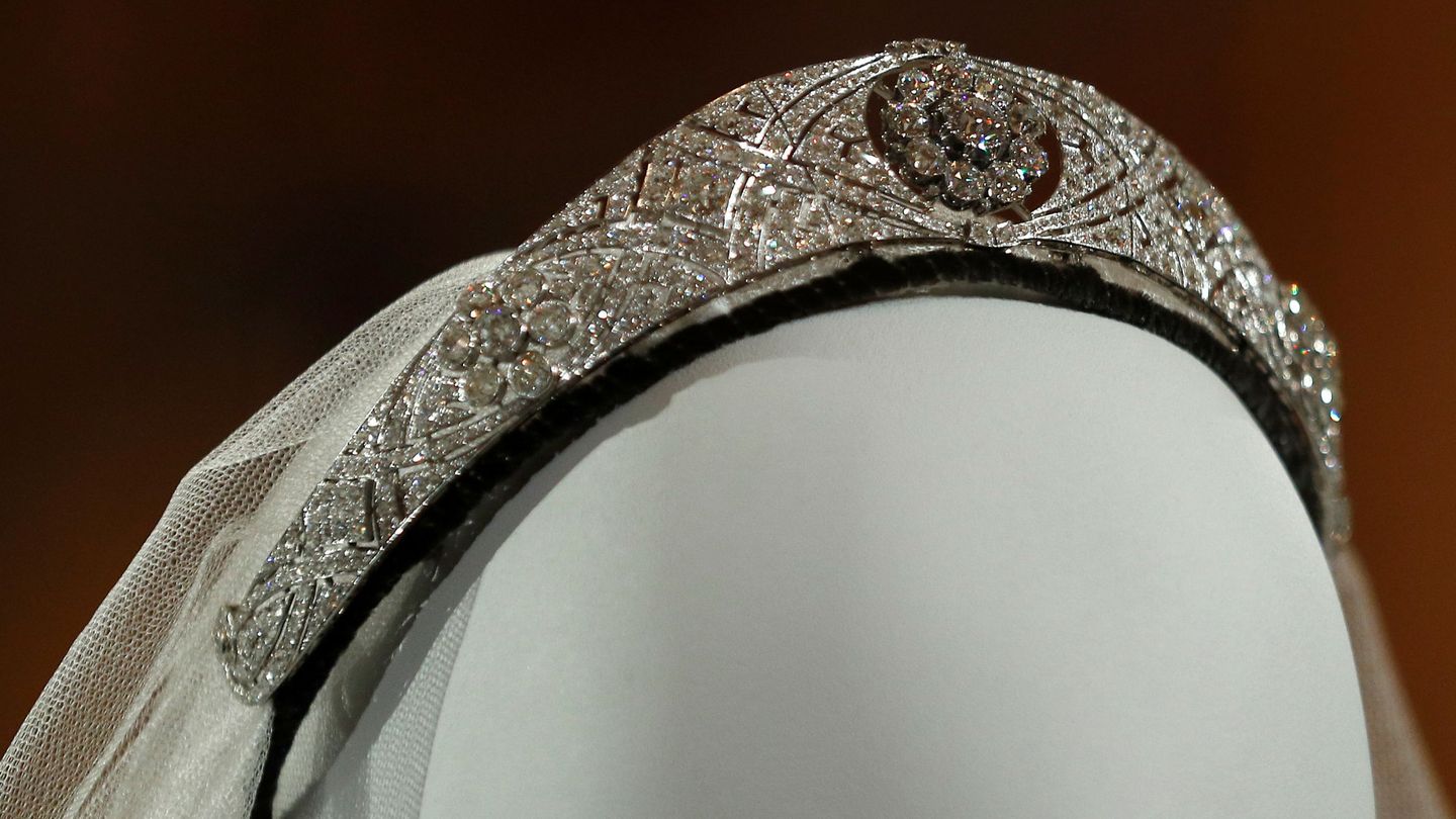 La tiara de Meghan. (Reuters)