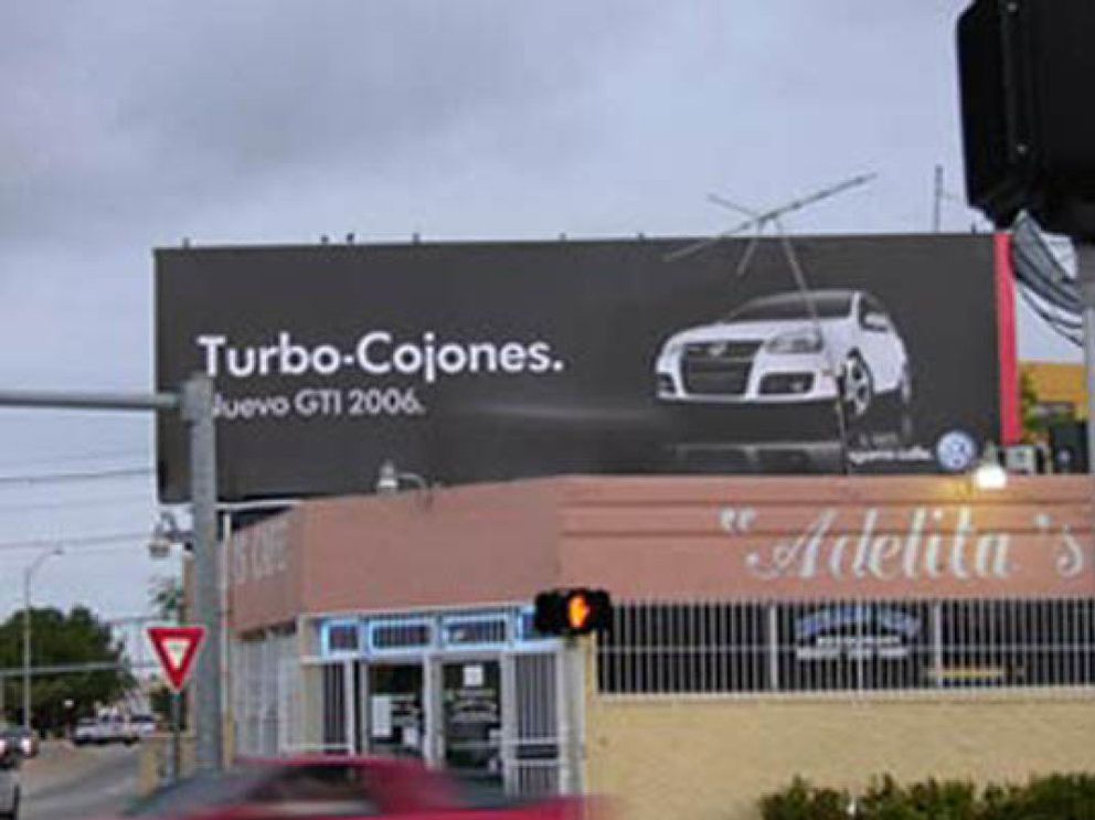 Foto: 'Turbo-Cojones', el eslogan elegido por Volkswagen en EEUU que molesta a los hispanohablantes