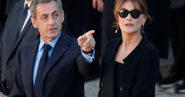 Foto: El expresidente francés Nicolás Sarkozy y su mujer, Carla Bruni. (Reuters)