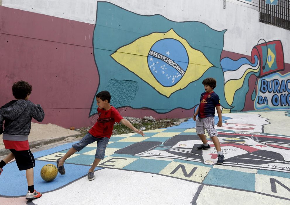 Foto: Los niños brasileños tendrán vacaciones durante el Mundial (EFE)