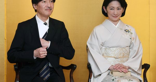 Foto: El príncipe Akishino y la princesa Kiko en una imagen de archivo. (Reuters)