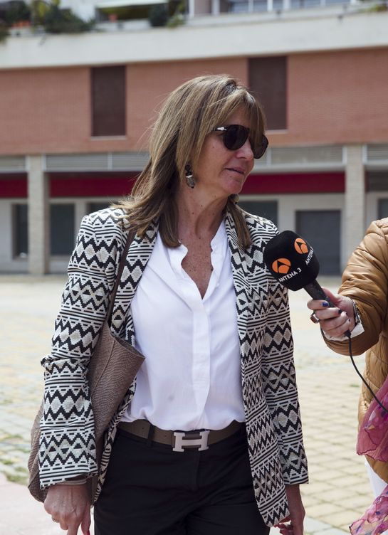 Lourdes Cavero, la esposa del expresidente de la Comunidad de Madrid Ignacio González. (EFE)