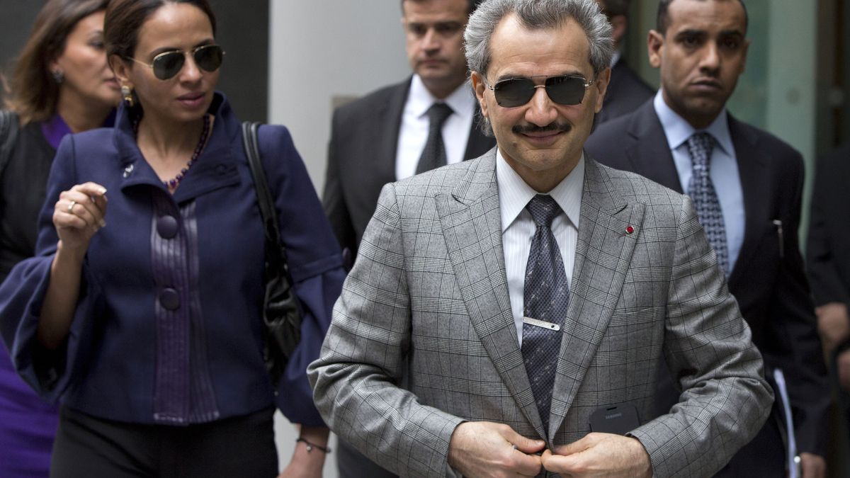 El príncipe saudí Alwaleed bin Talal dona íntegra su fortuna a obras de caridad
