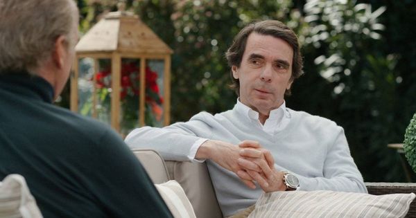 Foto: Entrevista a José María Aznar en 'Mi casa es la tuya', de Bertín Osborne.