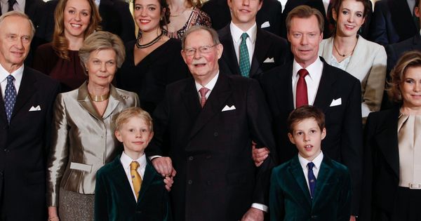 Foto: El gran duque Jean de Luxemburgo durante la celebración de su 95 cumpleaños. (EFE)